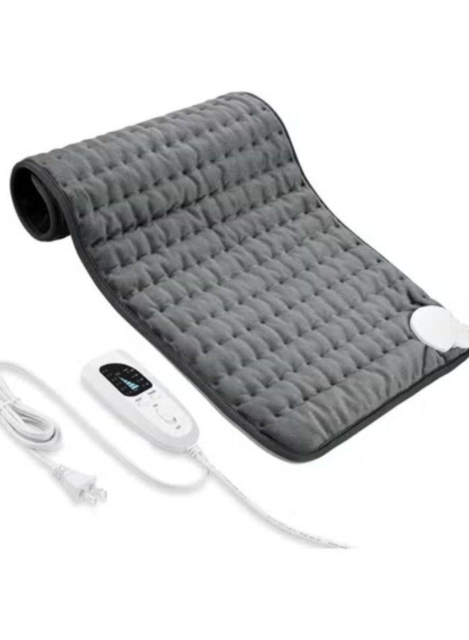 وسادة تدفئة كهربائية متطورة (30 × 60 سم) - مخدة حرارية بـ 9 مستويات للحرارة و4 إعدادات للمؤقت - بطانية حرارية قابلة للغسل للظهر والرقبة والكتف والقدم - Image 1